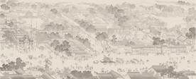国画山水背景