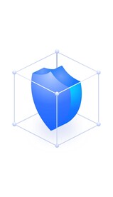 蓝色底座3D立体安全生产图标