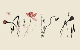 中国风水墨背景