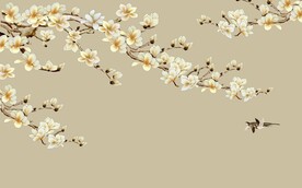 水墨花鸟