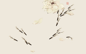 水墨花鸟