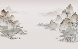 国画水墨背景
