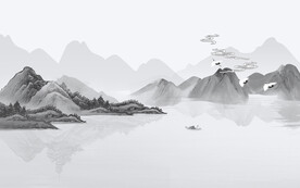 国画水墨背景