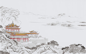 国画水墨背景