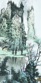 水墨山水画