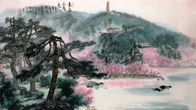 水墨山水画
