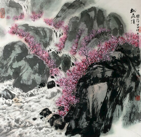 水墨山水画