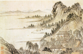 水墨山水画