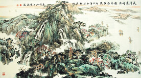 水墨山水画