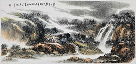 水墨山水画