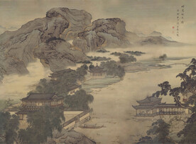 水墨山水画