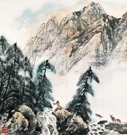 水墨山水画