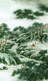 水墨山水画