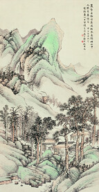 水墨山水画