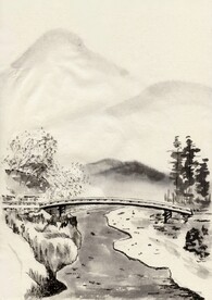 水墨画
