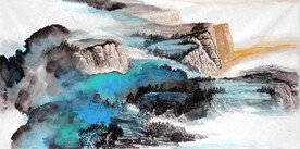 国画水墨画