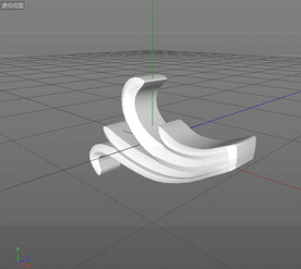  C4D模型 欧式雕花 