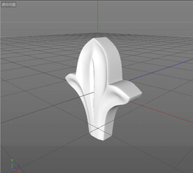  C4D模型 欧式雕花  