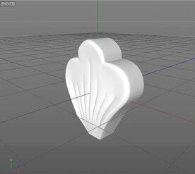  C4D模型 欧式雕花 