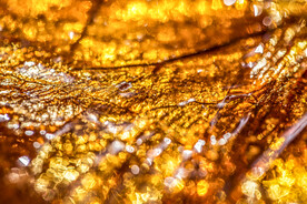 琥珀金磨砂金属质感背景