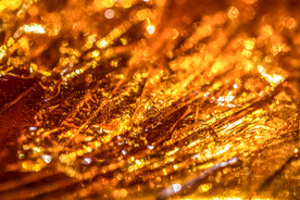 琥珀金磨砂金属质感背景