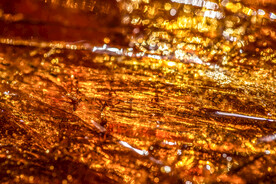 琥珀金磨砂金属质感背景