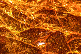 琥珀金磨砂金属质感背景