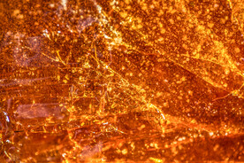 琥珀金磨砂金属质感背景