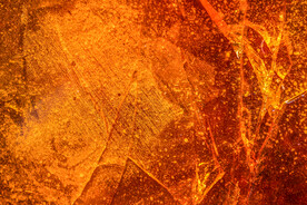 琥珀金磨砂金属质感背景