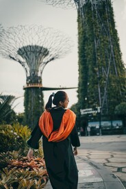 校园背影