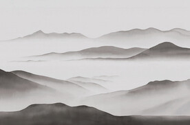 国画山水背景