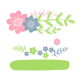 花朵边框 
