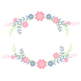 花朵边框