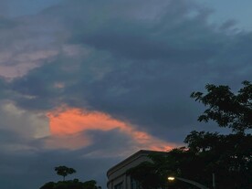 晚霞