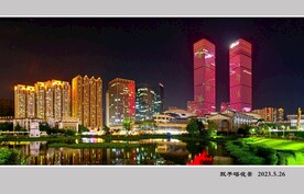 双子塔夜景