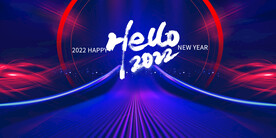 蓝红会议主题背景