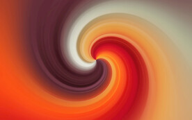 彩色3d渐变螺旋科技线条背景