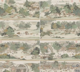 谢遂金陵图