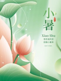 小暑海报