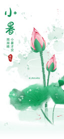 小暑海报