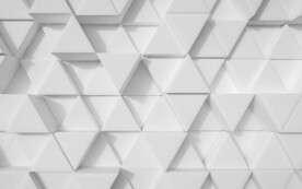 白色3d规则菱形抽象科技纹理