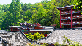 黔灵山公园弘福寺建筑