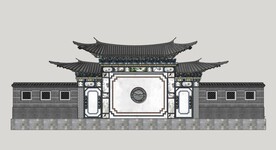 影壁墙照壁