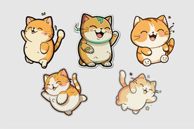 猫咪插画