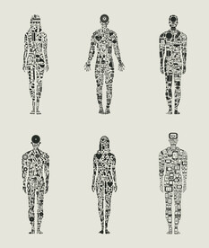 人体剪影