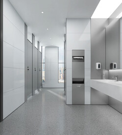 公共卫生间效果图