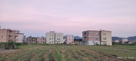 黄昏田野