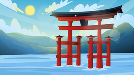 湖面上的建筑
