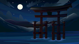 湖面上的建筑