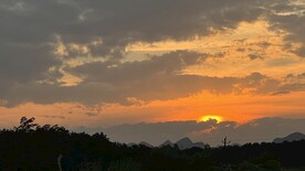 落日